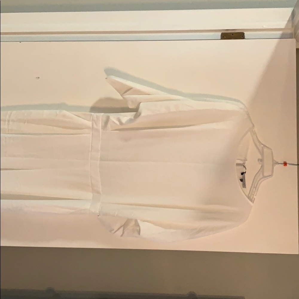 NWT White jumpsuit with pockets